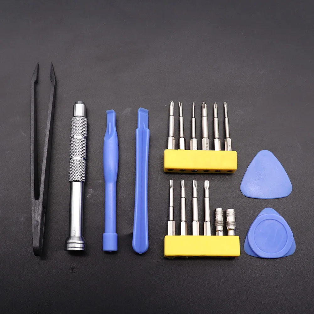 مفك مجموعة أدوات إصلاح عدة للتبديل NS جديد 3DS PS3 PS4 سليم وي NES SNES NDS لايت NDSL GBA PSP Gamecube وحدات التحكم #3