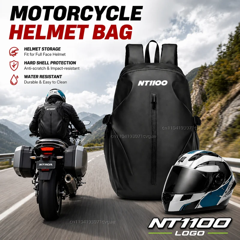 

Knight Backpack Motorcycle Helmet Bag Travel Equipment Waterproof Large Capacity For Honda NT1100 CB1100X NT 1100 CB 1100 X
