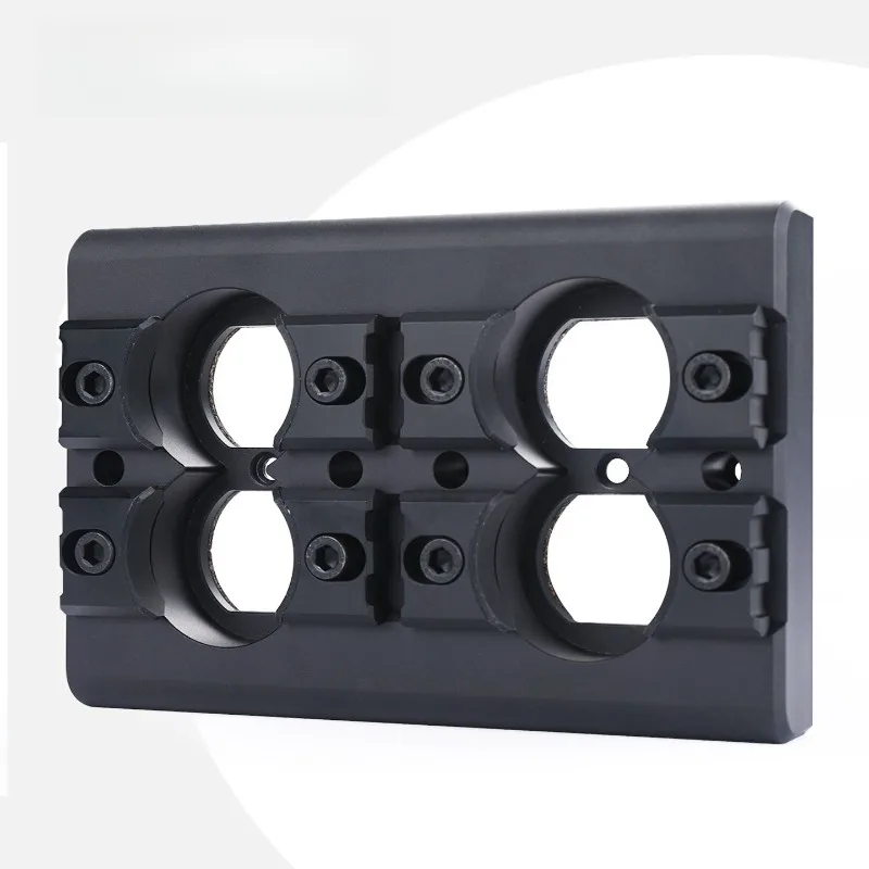 HIFI Fever Audio Flat Holding Fixed Cable Clip 86 Double Shock Socket Panel