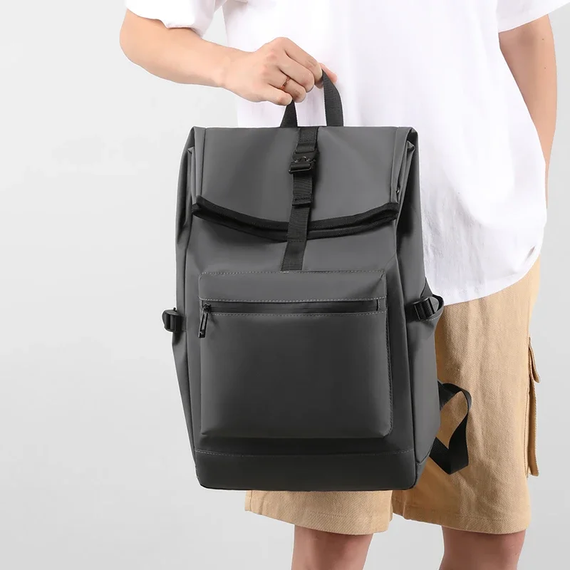 2025 Backpack For Men Vaschy Classic Water-resistant Lightweight Travel School Backpack Casual Daypack Casual Backpack College