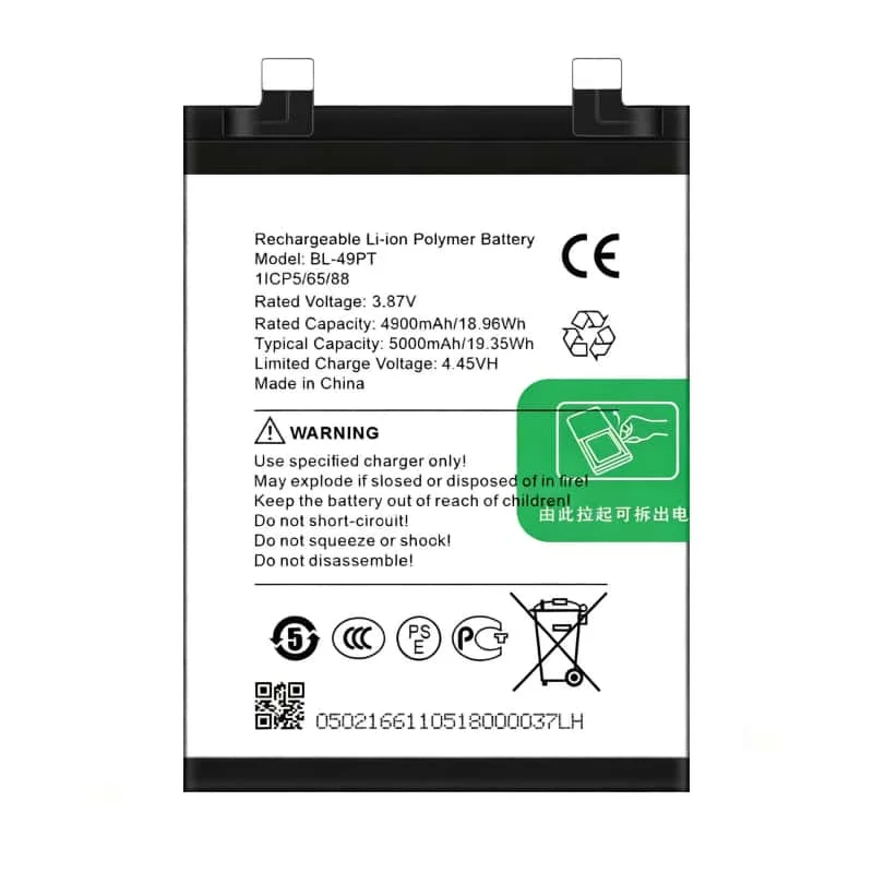 Fast Shipping BL-49PT Is Suitable for Tecno Transsion Pova 5 Pro/LH8n Mobile Phone Battery with 5000mAh  Safe Durable and Stable