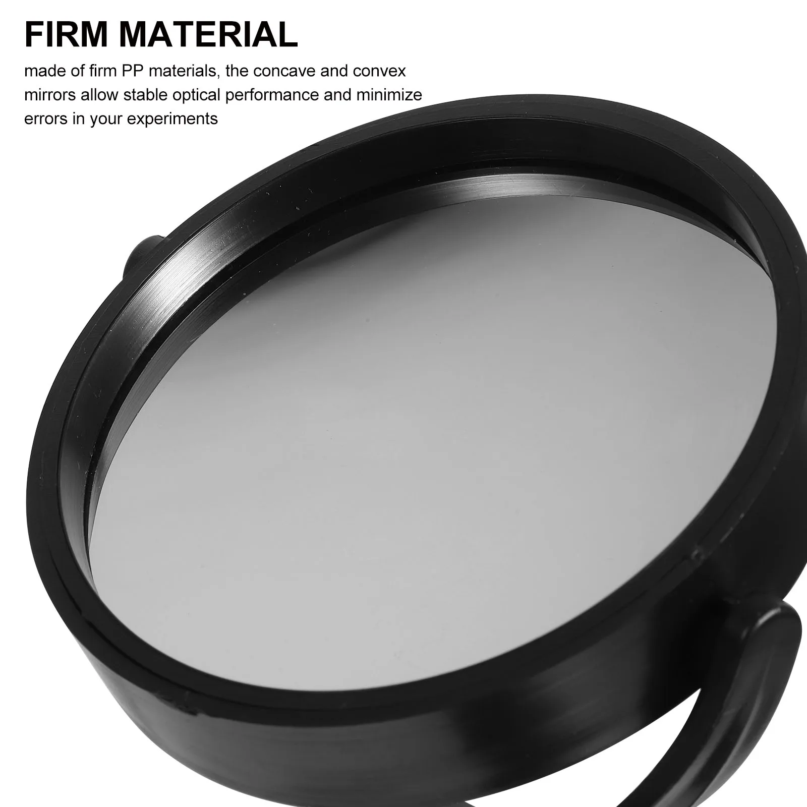 2 قطعة معدات مختبرية دوران البصرية الدائمة مرآة محدبة مقعرة تصميم عالي الدقة للتجارب البصرية كفاءة