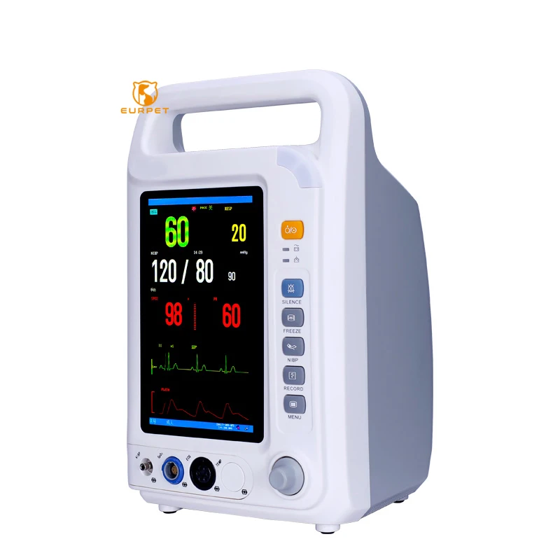 EURPET Manufacturers Wholesale Veterinary Monitor Plastic Customizable Logo Veterinary Monitor for Clinic