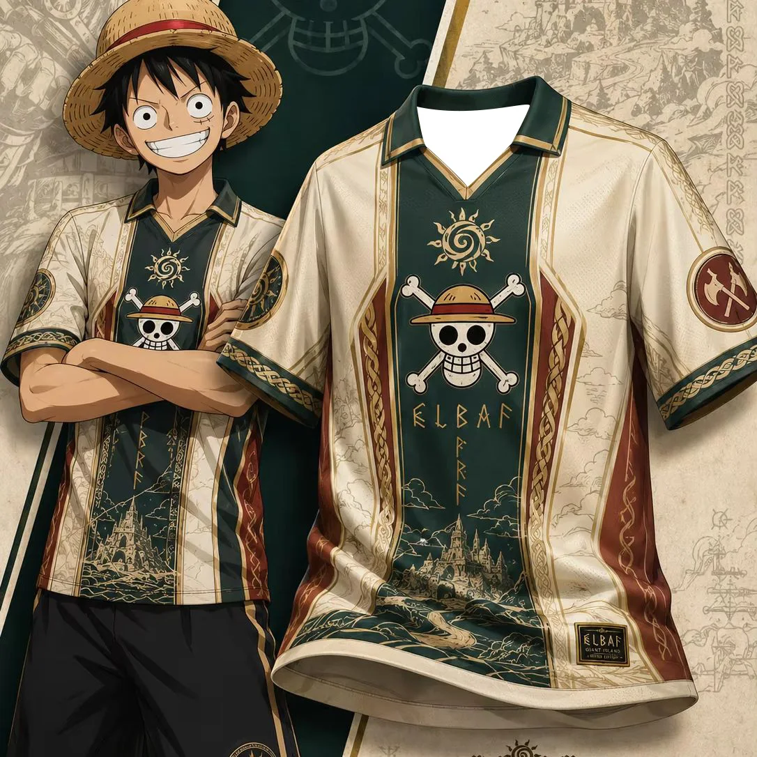 Anime Breathable Shirt Skull Pirate Logo Personalized Highway Flying Wave Leisure Sports 3D Printed Top
