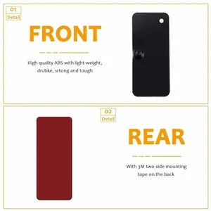 Heckscheibenlöffel Gitter, Hardware für Ford Mustang 2015, 2016, 2017, 2018, Dodge Challenger, Camaro-Novo 6 Hauptverkäufe Camaro -Lamharten - №4