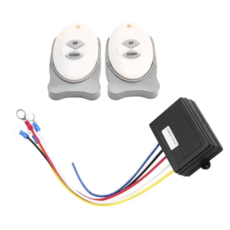 Wireless Remote Control For Windlass Trim Controller For Marine Boat Sail Accessory 2 Transmitter For Windlass