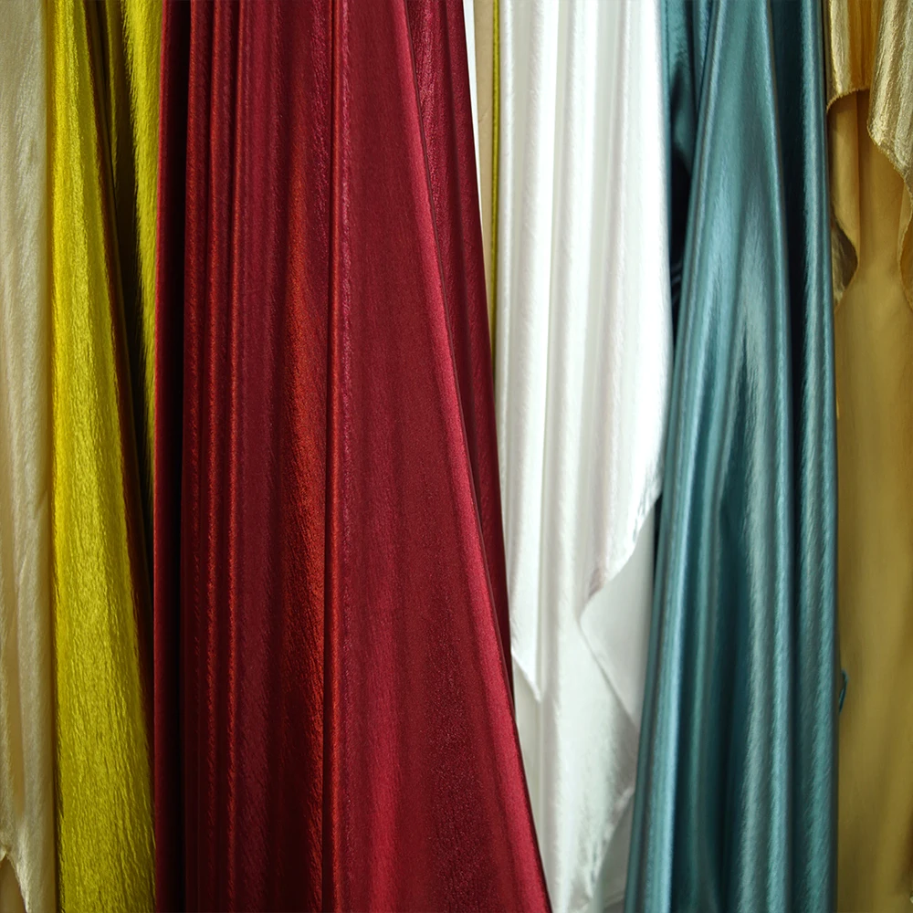 أزياء رقص من القماش الناعم على الوجهين من الكريستال الأزرق والأحمر فساتين زفاف وفساتين سهرة مخيطة بقماش ناعم