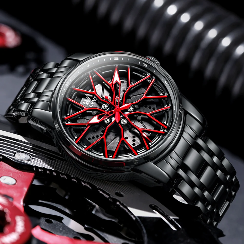 

Лучшие роскошные мужские наручные часы OLEVS, модные мужские часы из нержавеющей стали, водонепроницаемые мужские военные кварцевые часы высокого качества