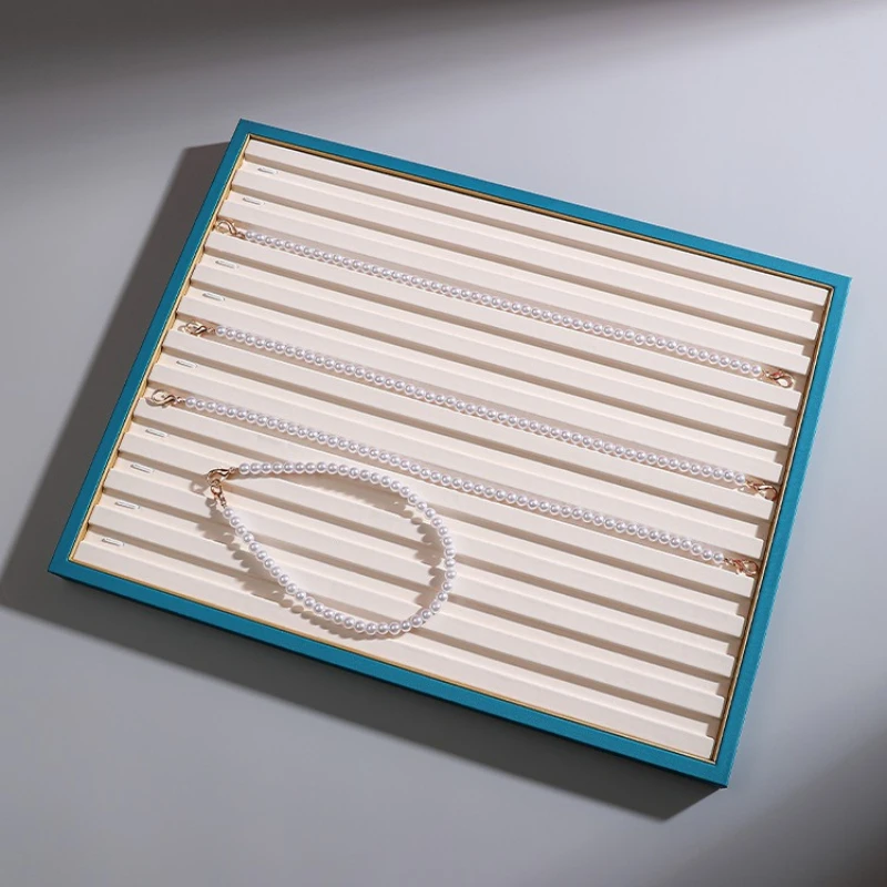 Luxury-lite Jade Pendant Trays Necklace Platinum Display Trays Presentation Purposes Durable Nice Home Decor Plateaux ZY40TP