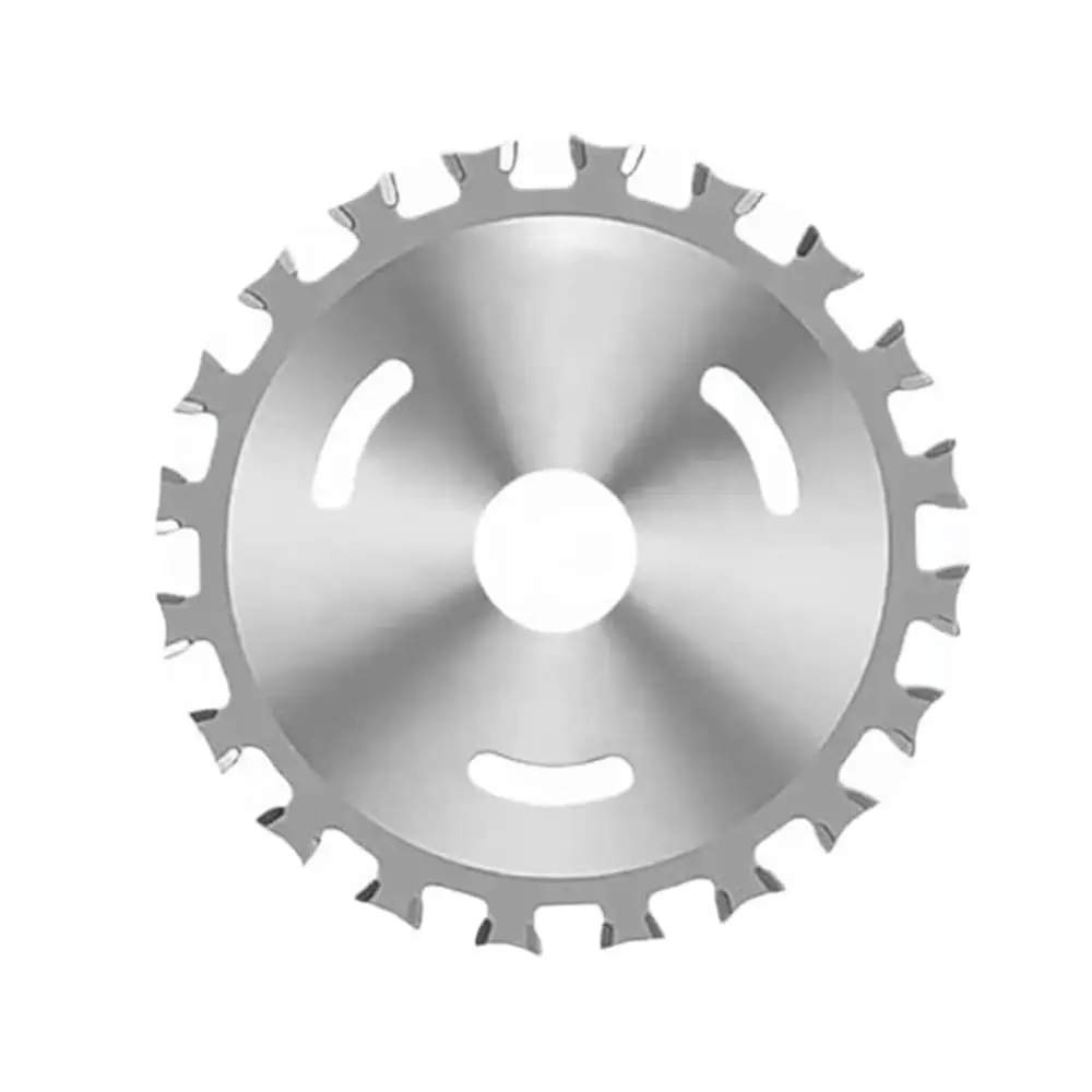 1PC 4inch 40T Alloy Woodworking Double Side Saw Blade Carbide Circular Cutting Disc Rotating Drilling Tool to Cut Metal PVC Wood