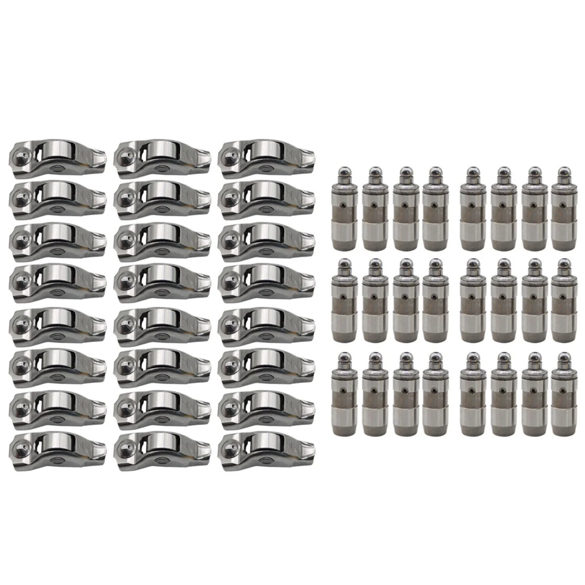 24 Set Car Rocker Arms & Lifters Fits for 4.6L 5.4L 3V FLEX 3L3Z6564BA