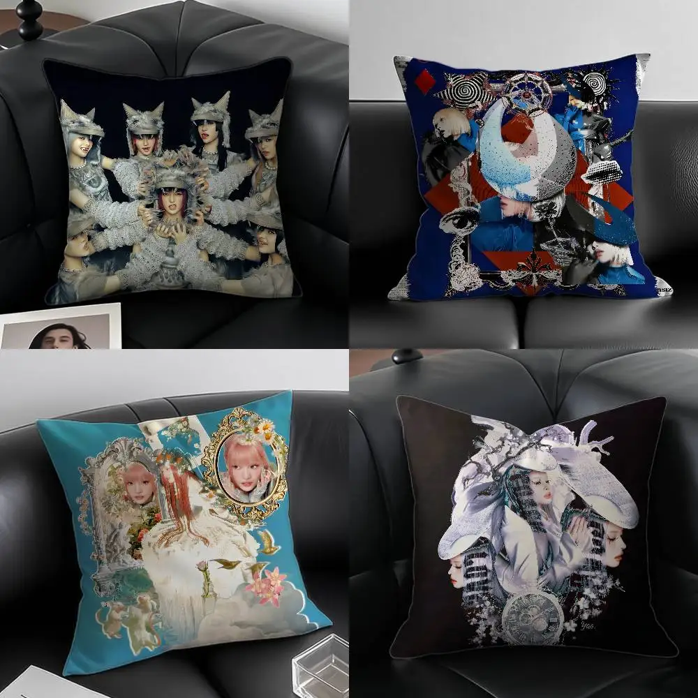 

X-X-XG-G Band Pillow Case Custom Printed Brushed Fleece Pillow, Baby Skin-Touch, Eco-Friendly Dye-Sublimation Cushion For Home D