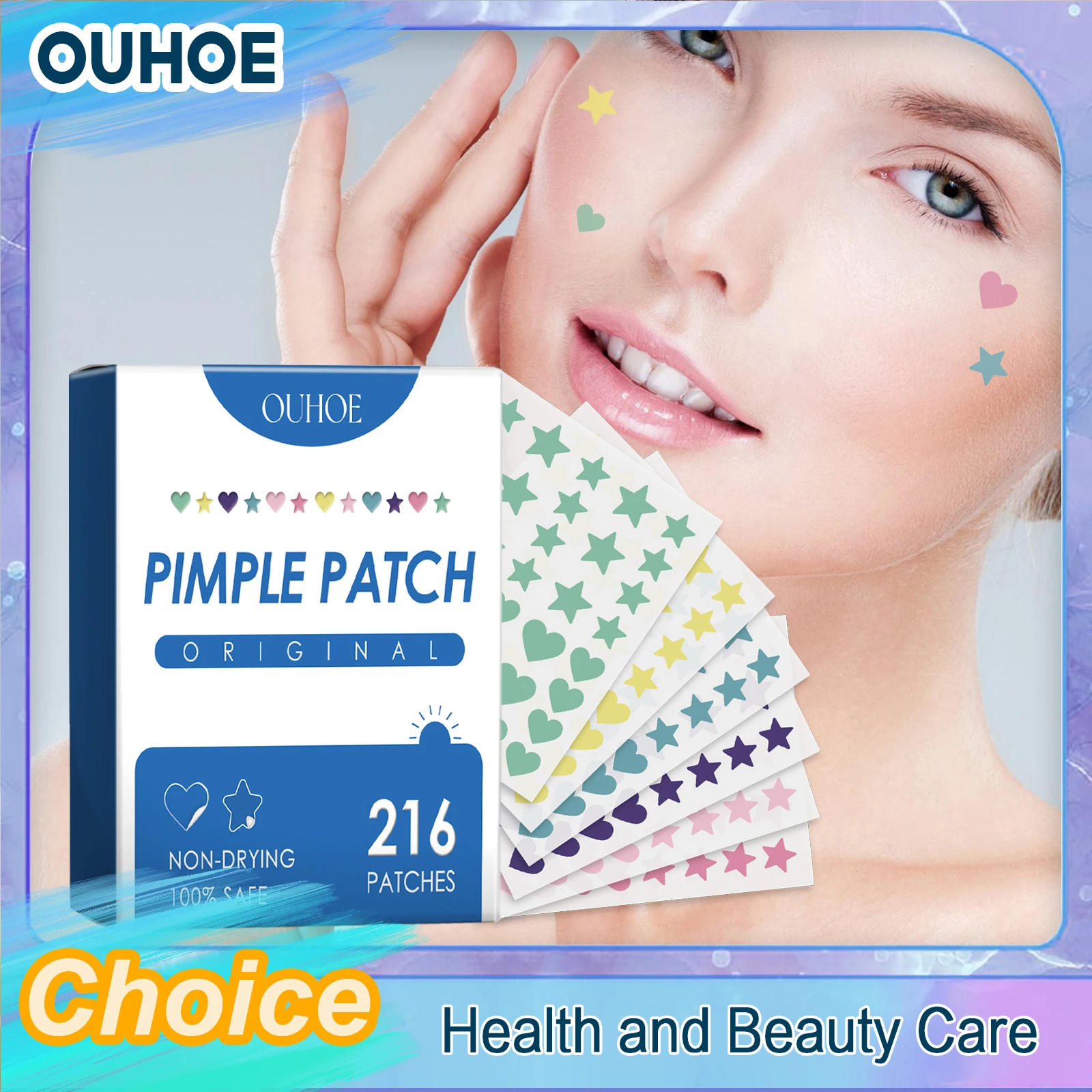 : Adesivo para acne/espinhas