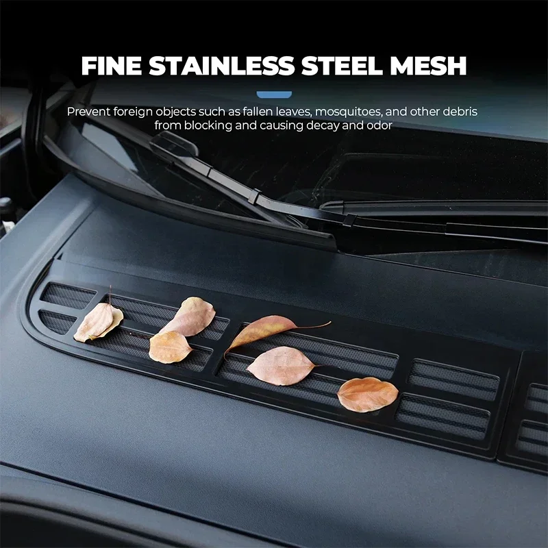 

Для Tesla Model Y Juniper 2025 Защитная крышка для кондиционера, противообрастающая сетка, сетка для впуска воздуха, защита от насекомых для автомобиля