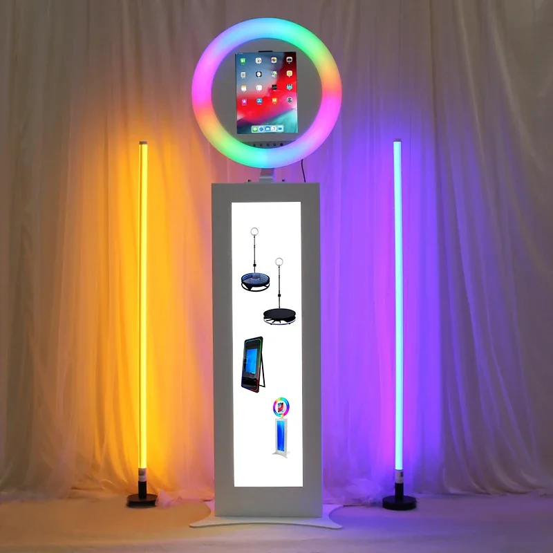 

DZ WJW CJM Advanced products Portable Light Weight ipad Photo Booth With Surface Pro or ipad Photo Booth Shell 10.2