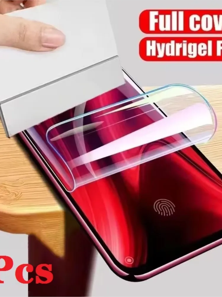 3 pièces Film Hydrogel pour Motorola Moto G35 5G G55 S50 G86 G56 E15 G05 Edge 50 40 Neo ThinkPhone 25 G15 protecteur d'écran à couverture complète