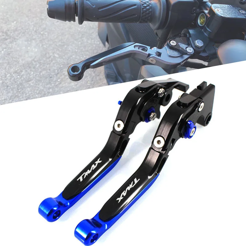 

Motorcycle CNC Adjustable Foldable Extendable Brake Clutch Levers For YAMAHA T-MAX 530 TMAX 530 2012-2017 T-MAX 500 2010-2011