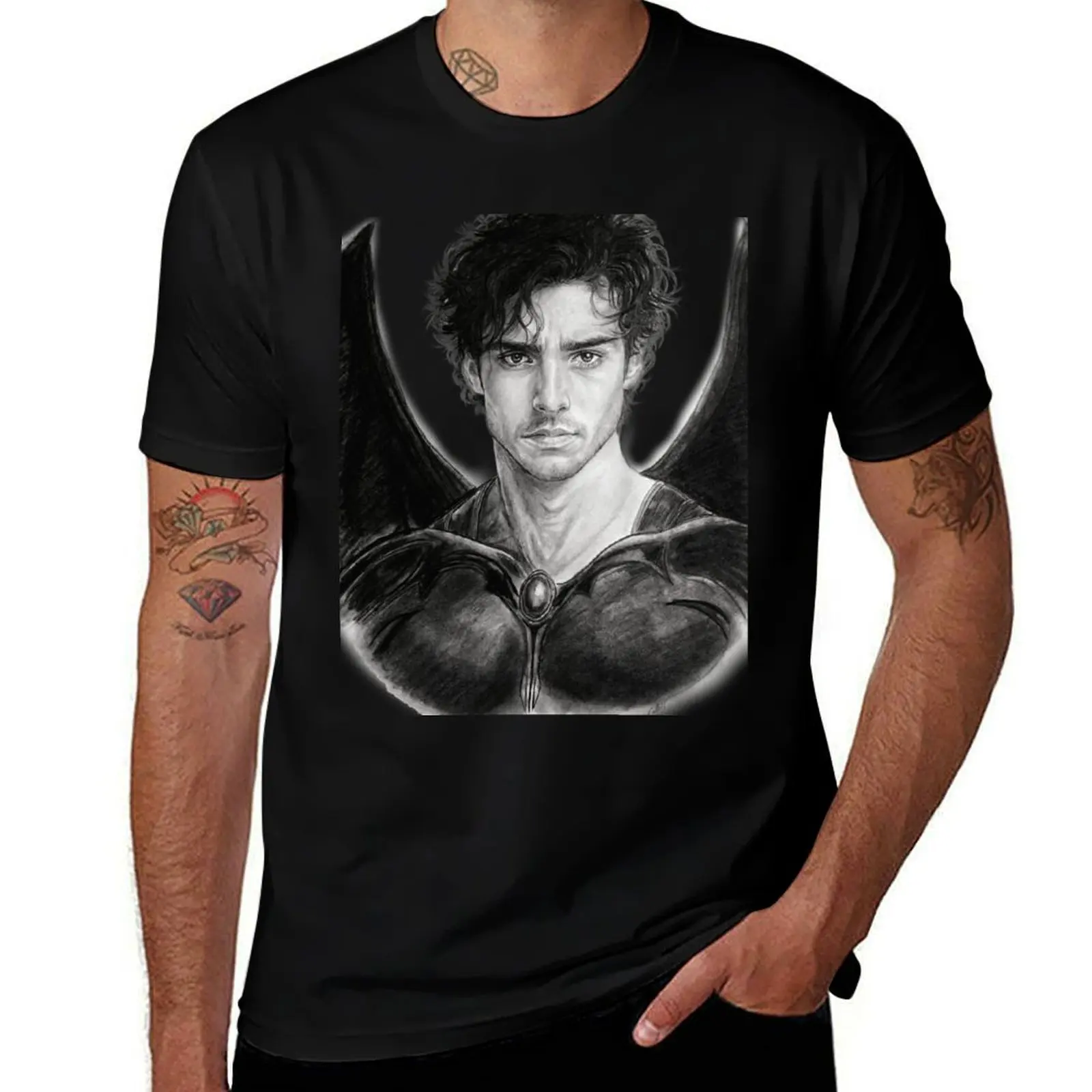 

Azriel T-Shirt funny shirt cotton Personalized t-shirt anime tshirt gifts for boyfriend t shirt men 100℅ cotton