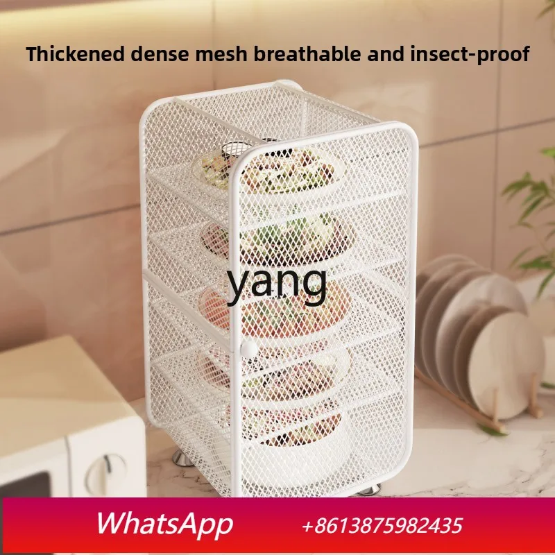 LHM  kitchen vegetable cover multi-layer storage artifact breathable vegetable cabinet sub-side dish preparation