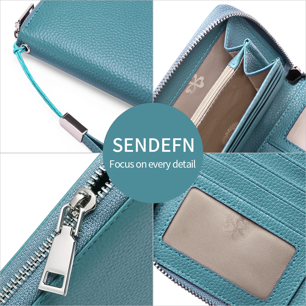 Leder Damen lange Brieftasche weibliche Karten halter Damen Geldbörsen Geldbörse Damen Brieftasche Handtasche große Kapazität Clutch Tasche