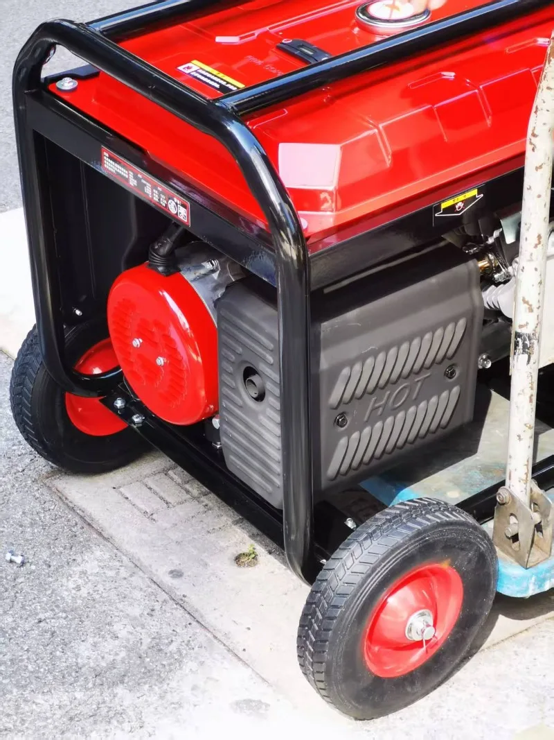 50Hz Max 5.5KW Large Fuel for Tank Air-Cooled Portable Generator 230V Dual Start 4-Stroke Industrial