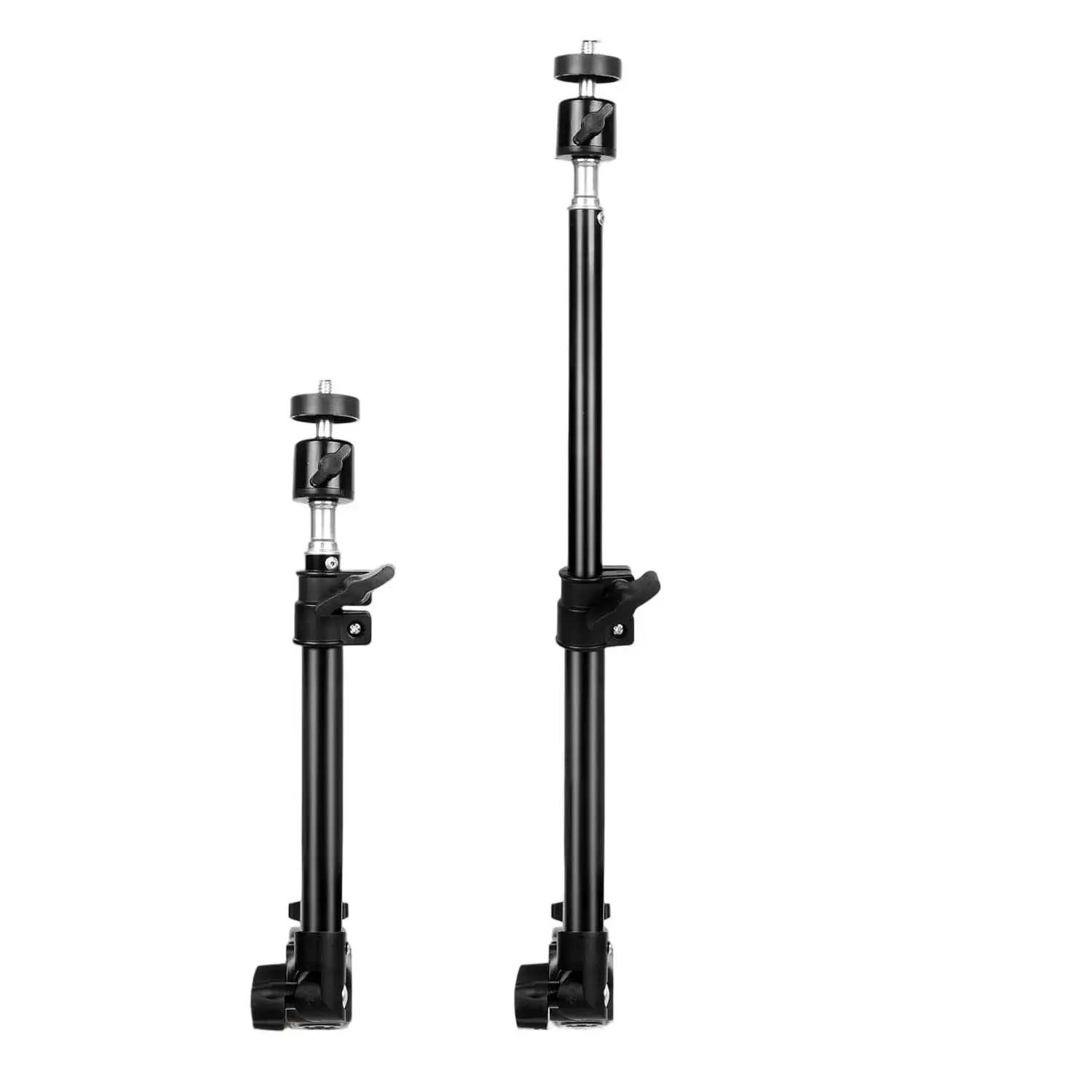 Adjustable Clamp Mount For Security Camera Monitors Extendible 35-50cm Camera Head Desktop Clip Base Bracket