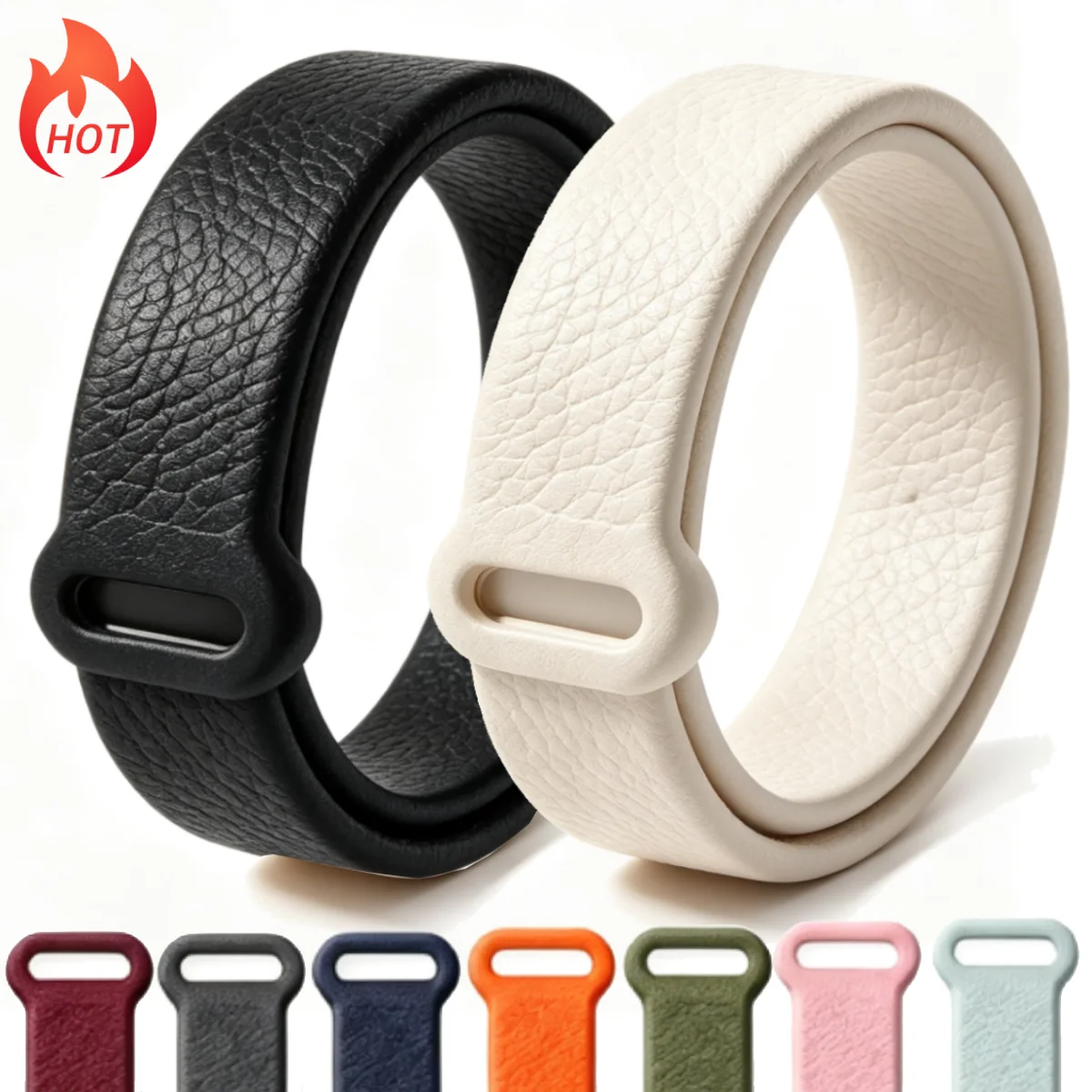 Magnetic Silicone Watch Strap for Google Fitbit Air Replacement Bracelet Watch Band for Fitbit Air Sport Loop Correa Wristband