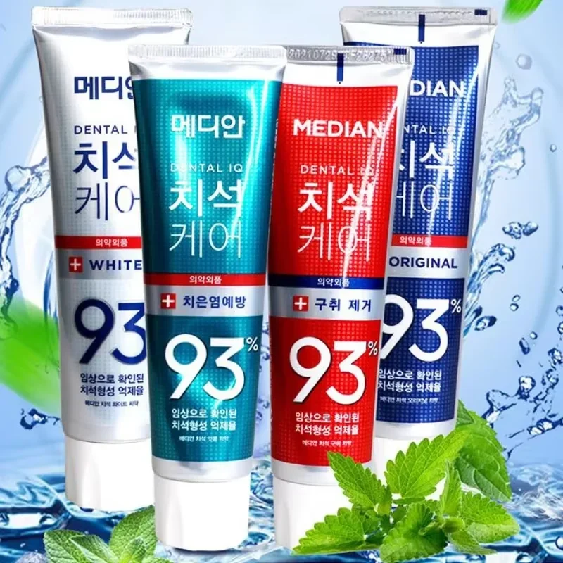 Toothpaste Dental Care 93% Advanced Tartar Solution Korea Whitening Toothpaste Smoke Stains Preventing Periodontitis Dental Care