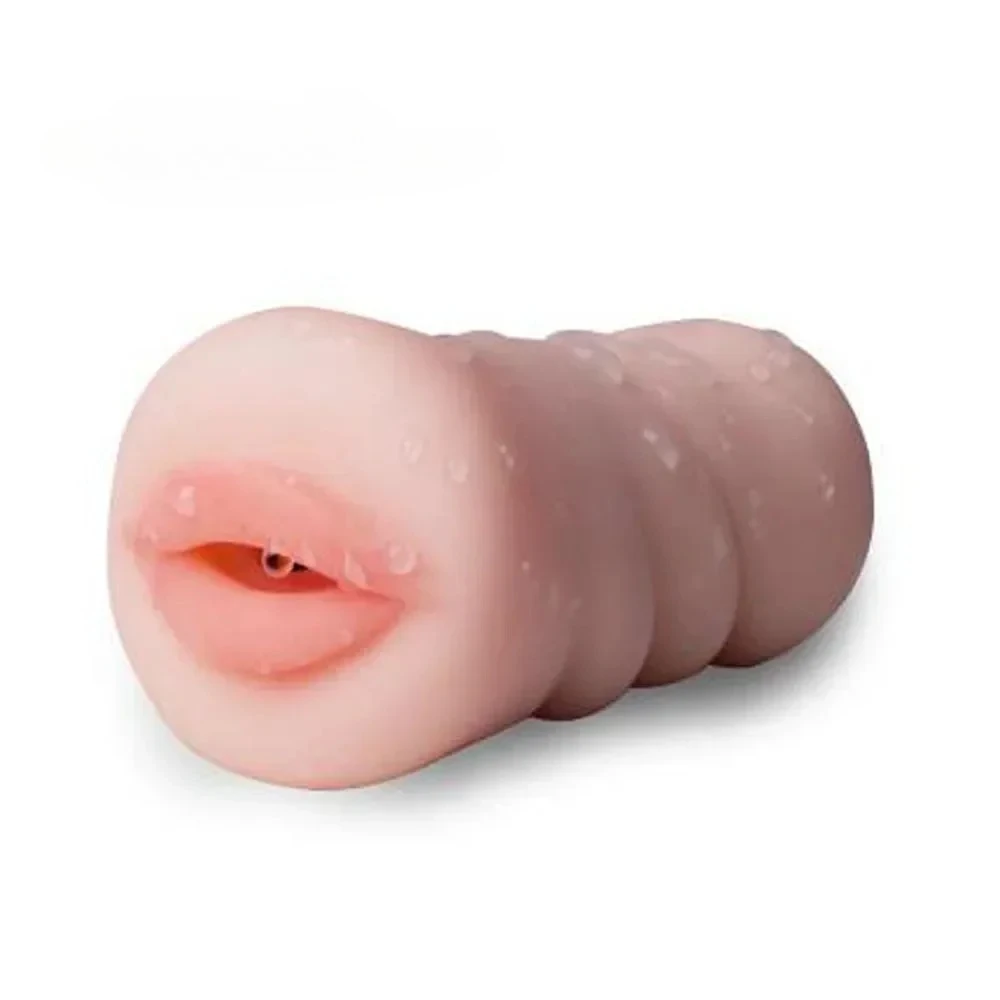 كأس الاستمناء للرجال - تجربة TPE واقعية ثلاثية الأبعاد للشفاه، كوب طائرات 18+، لعبة جنسية للبالغين للرجال