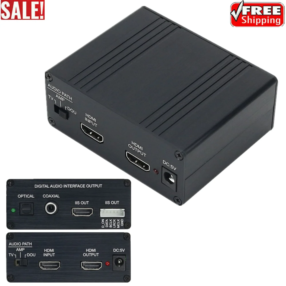 

HDMI/MHL Digital Interface Audio I2S/DSD/Optical/Coaxial HDMI To I2S IIS DOP