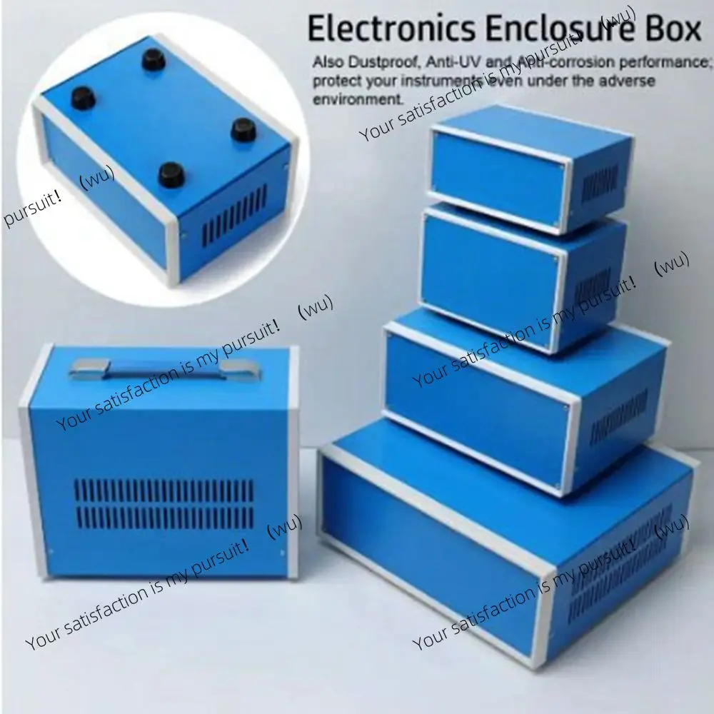 Metal Electronic Module Instrument Housing Blue&White Multistyles Electronics Enclosure Box Junction Box Outdoor Indoor