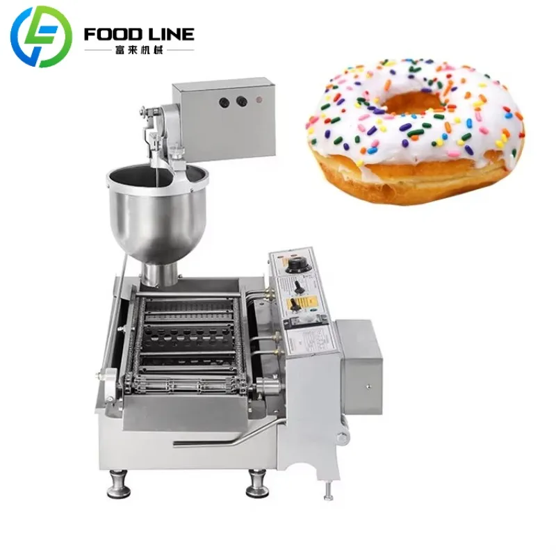FL Custom Professional Donut Machine Automatic for Yeast Donuts and Other Varieties Commercial Industrial Grade Electric Fryer