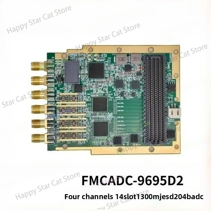 High-speed digital-to-analog ADC acquisition daughter card JESD204B AD9695 1300M four-channel acquisition daughter card
