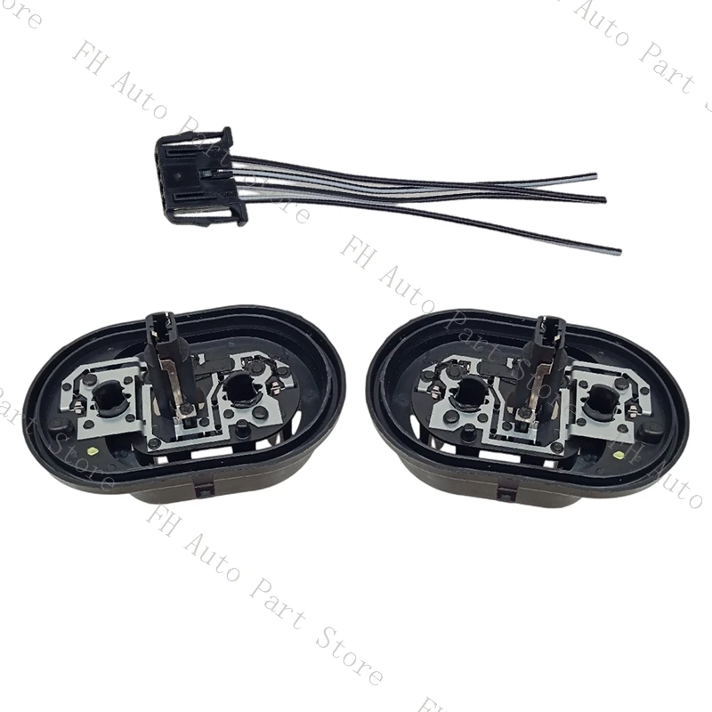 Rear Bumper Tail Light Lamp Bulb Holder Base Socket Cable Wiring Harness Plug For VW Tiguan 2009 2010-2012 5N0945257C 5N0945258C