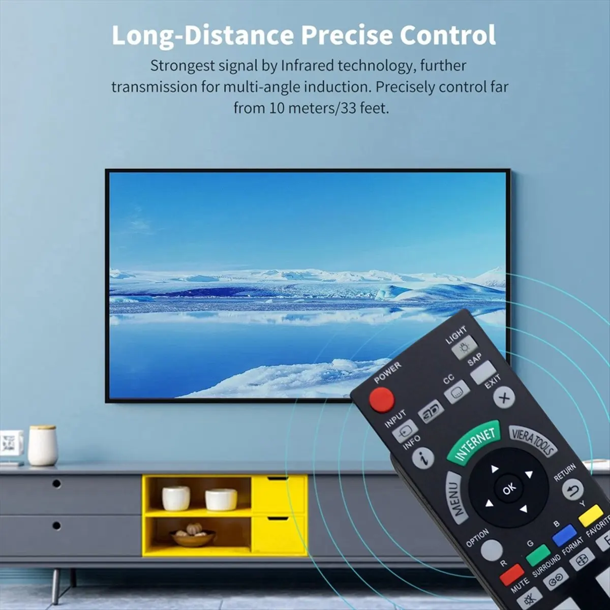 14 Designer~Replaced N2QAYB000777 Remote Control for TV N2QAYB000777 Remote Control
