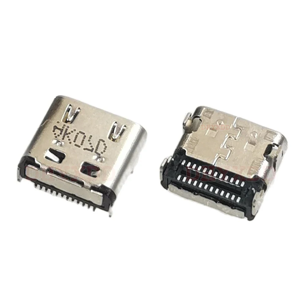 2-10pcs type-c energie zdvihák pro rokle zeměpisná šířka 5285 5289 7389 5290 7390 USB typ C nabíjení levý bok lodi konektor