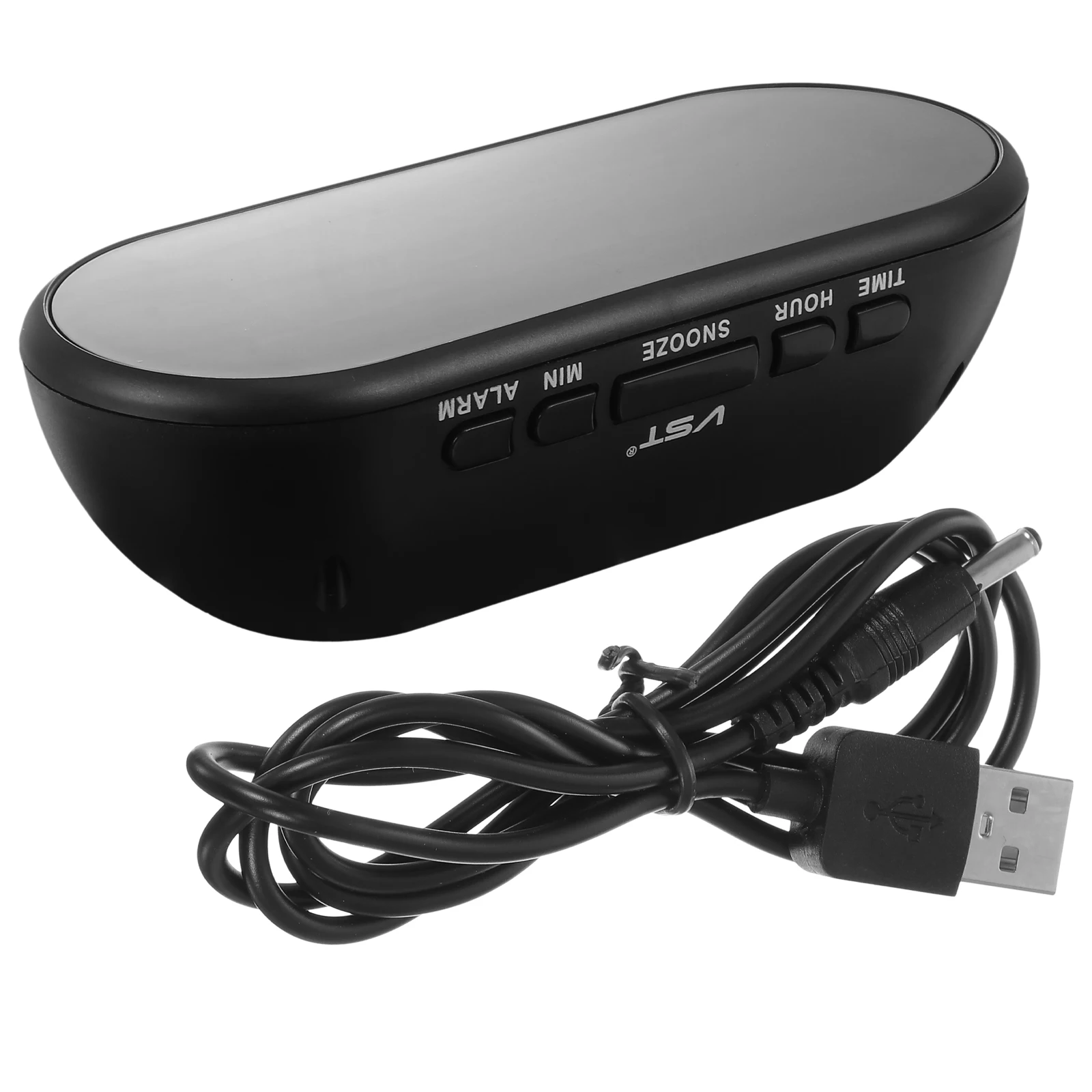 

LED Luminous Table Clock Desk Digital Alarm Large Numbers Display High Grade Material Simple Design Powerful Function Modern