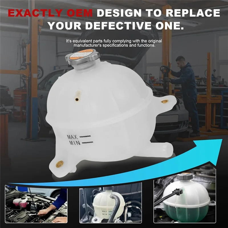 

Engine Coolant Overflow Tank Reservoir With Cap For Hyundai Tucson 2018-2021, Kia Sportage 2017-2021-25431D3500 KI3014107