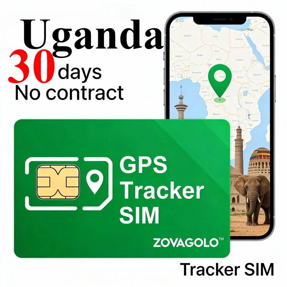 Uganda Special Prepaid Data SIM for GPS Locator 30MB 30‑Day Validity No Long‑term Contract Reliable Connectivity for Kids