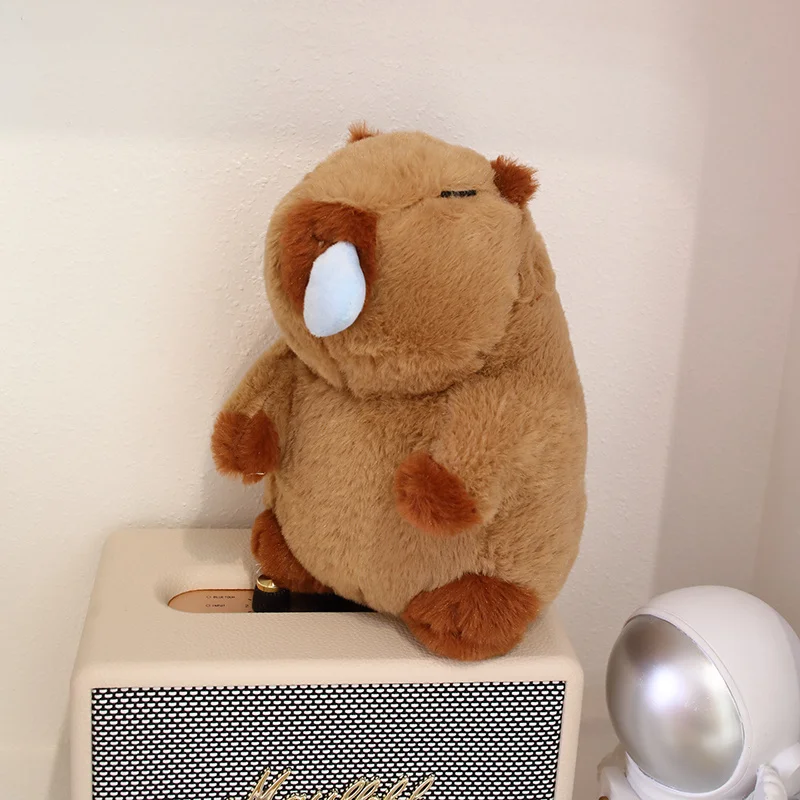 Fun Capybara Plush Toy A Runny Nose Capybara Plush Throw Pillow To Decorate The Room As A Christmas Gift For Children