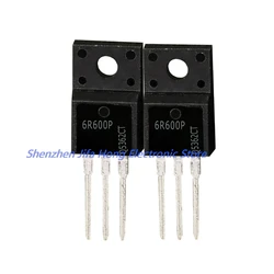 10PCS/Lot 6R600P TO-220F IPA60R600CP MOSFET 600V 6.1A Imported Original Best Quality