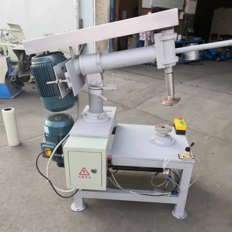 Rust steel pan non-stick pan polishing machine Automatic outer surface polishing machine