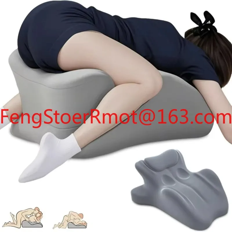 Multi functional love wedge couple pillow suitable for pregnant women to sleep on their side and during intimate moments