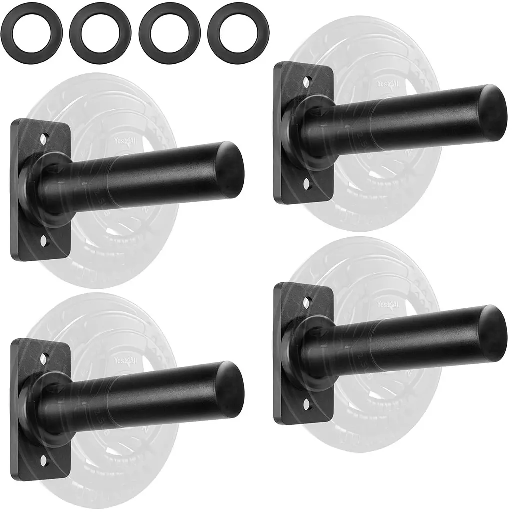 Heavy Duty Weight Plate Holder - 330 lbs Capacity Storage Stand for 1