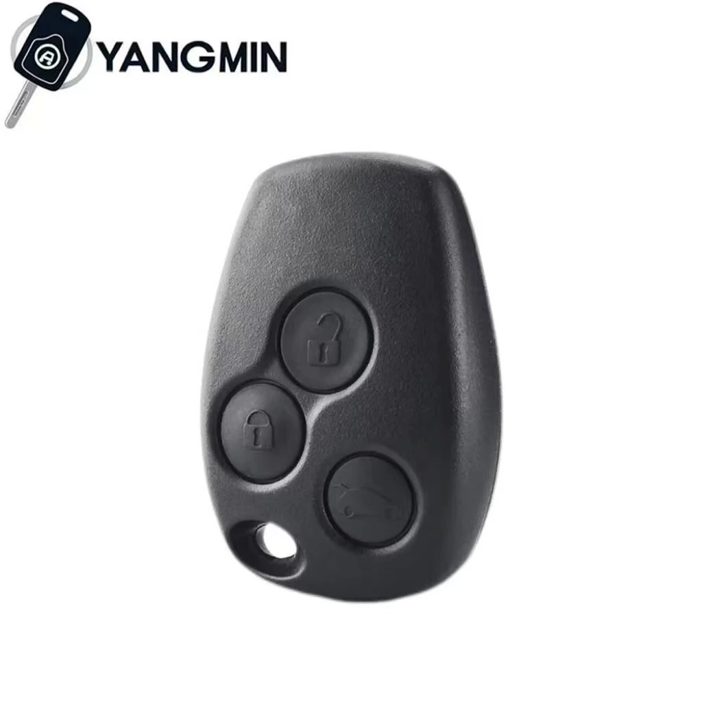 YANGMIN Casing Cangkang Kunci Jarak Jauh untuk Renault Megane Modus Espace Laguna Duster Logan DACIA Sandero Fluence Clio Kangoo 2 Tombol
