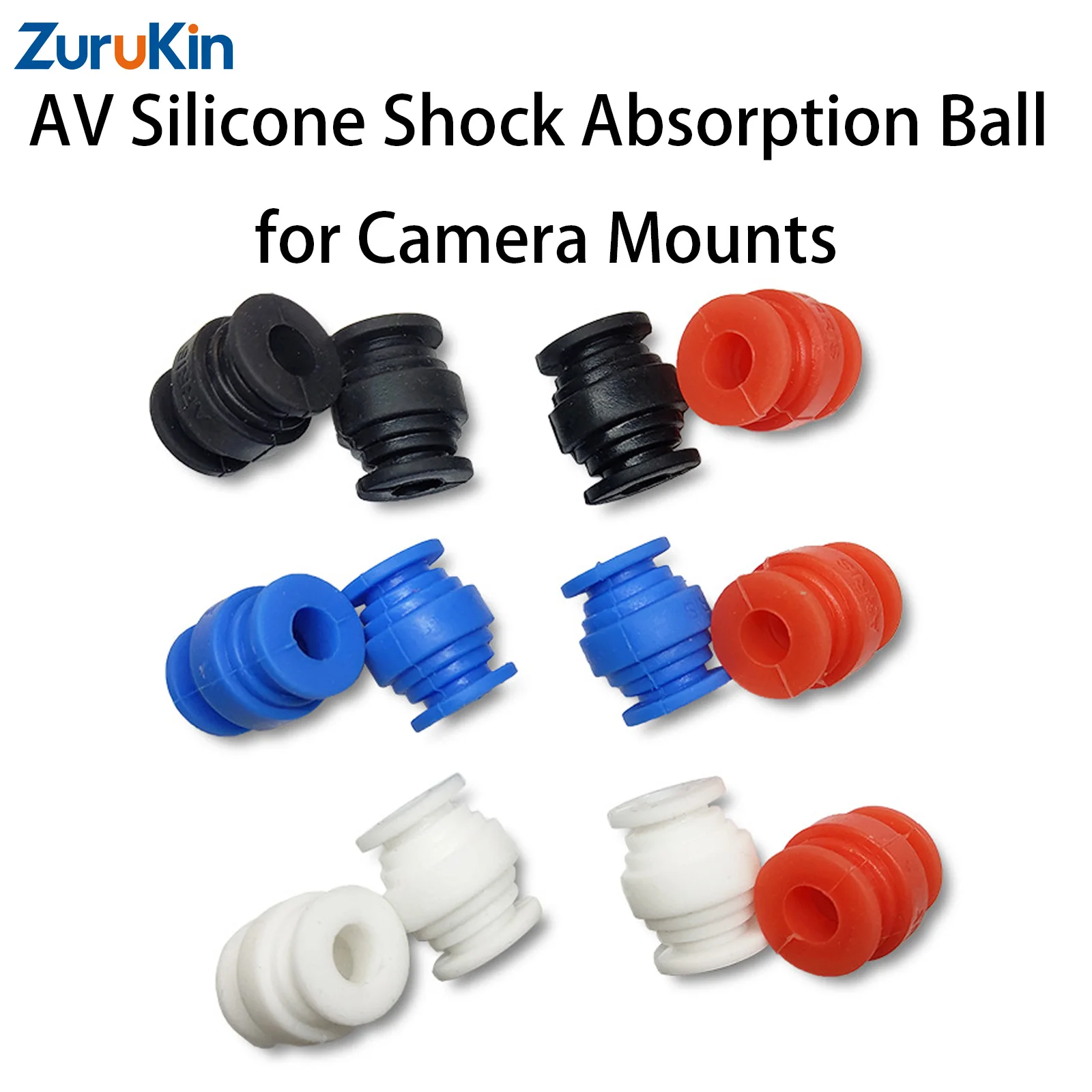 

12 шт. силиконовых амортизирующих резиновых шариков для стабилизатора дрона, контроллера полета, крепления камеры, дампера FPV-квадрокоптера, соединитель