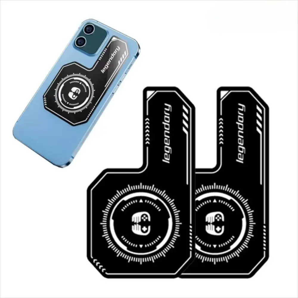 Magnetic Cell Phone Cooling Plate Thin Heat Dissipation Phone Radiator Sticker Radiating Sticker Fan Accessories Heat Sink Pad