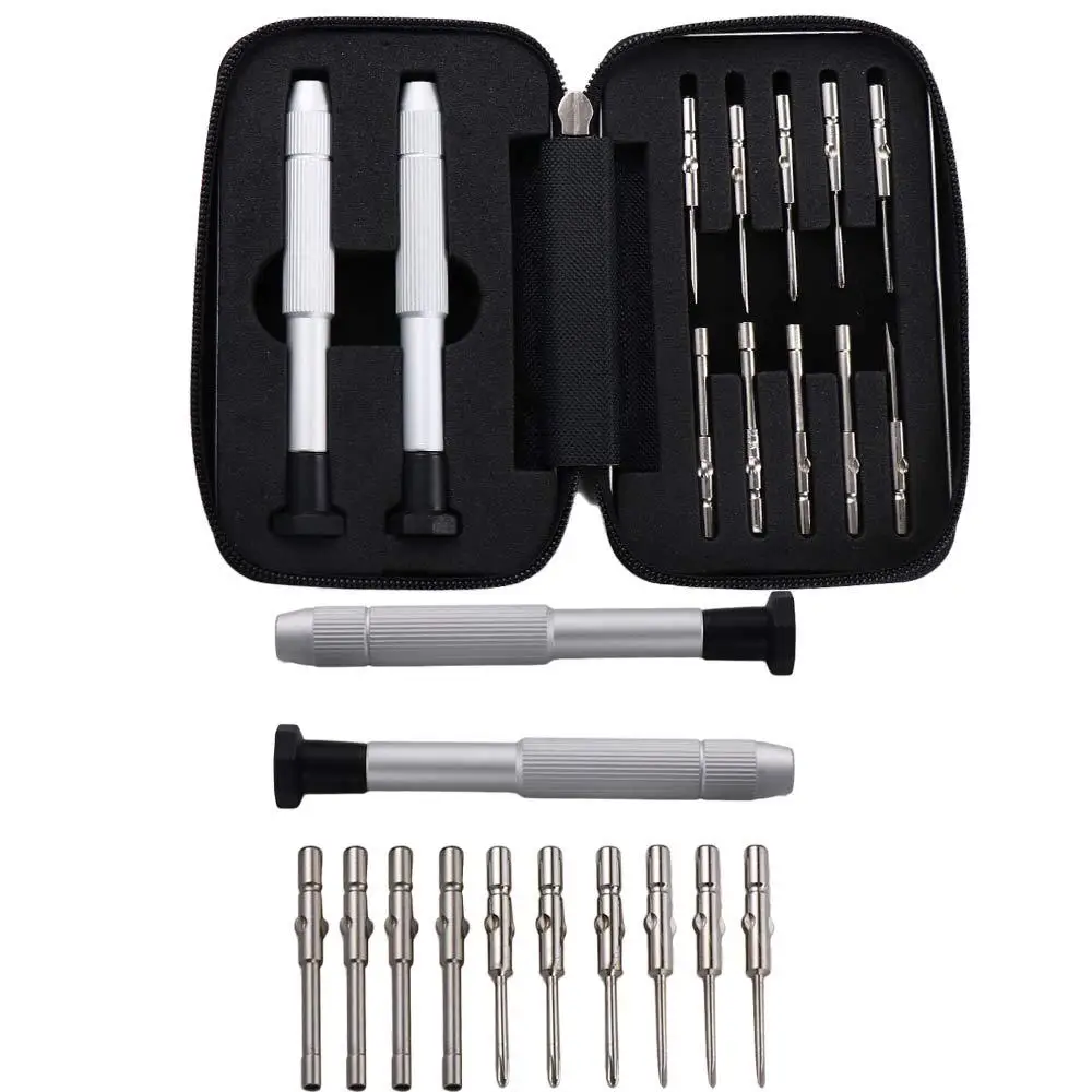 Ferramenta de Reparação de Óculos e Relógios, Conjunto de Parafusos Pequenos para Reparação de Relógios e Óculos