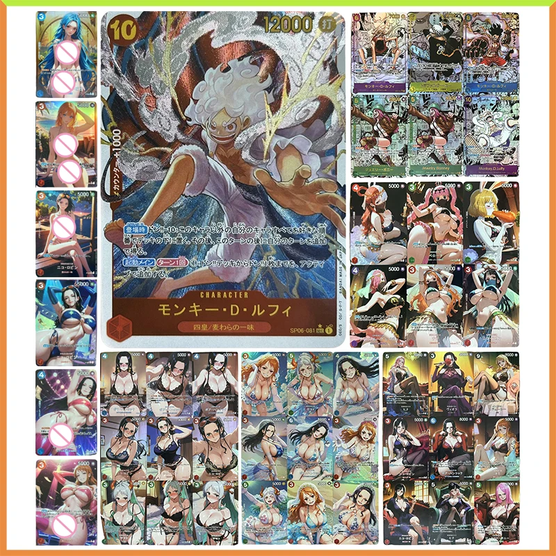 

Аниме GONE PIECE DIY ACG Game Коллекционные карты Nami Yamato Hancock Robin Uta Perona Carrot Reiju Игрушки для мальчиков подарок на день рождения