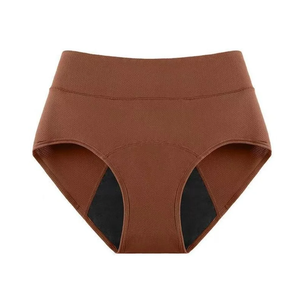 3 Layers Period Underwear High Waist Reusable Menstrual Panties Comfortabl Breathable Leak Proof Panties for Maternity